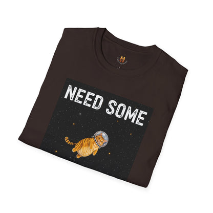 Space Cat T-Shirt — "Need Some Space" Graphic Tee