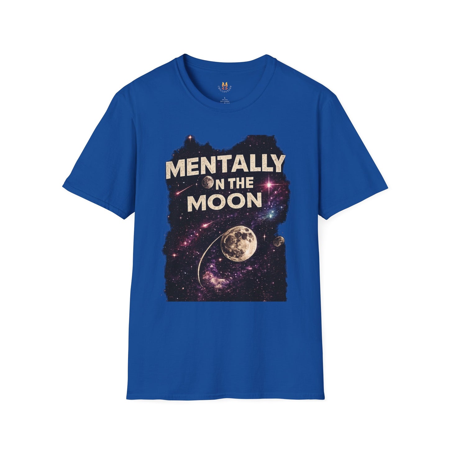 Mentally on the Moon Cosmic Graphic Tee
