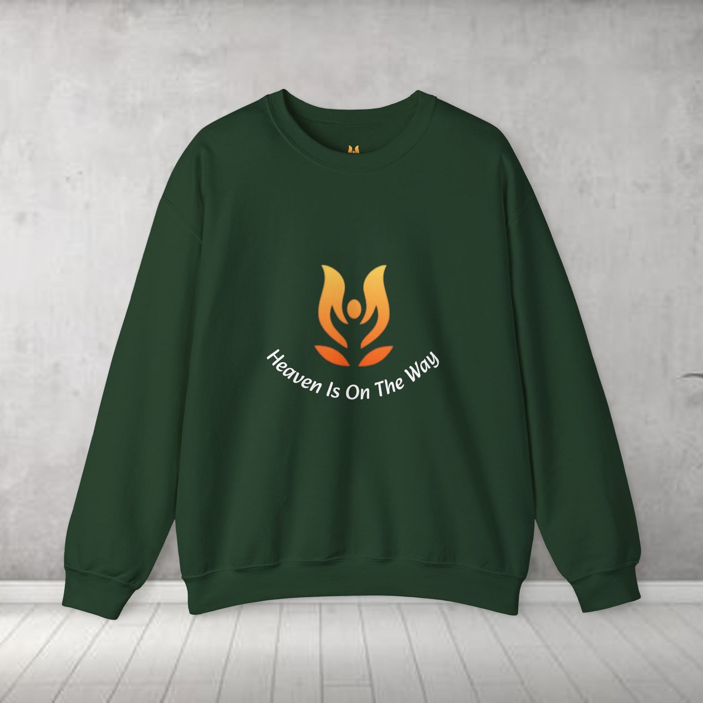 "Heaven Is On The Way " - ChicTure Logo Crewneck Sweatshirt