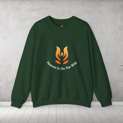 "Heaven Is On The Way " - ChicTure Logo Crewneck Sweatshirt