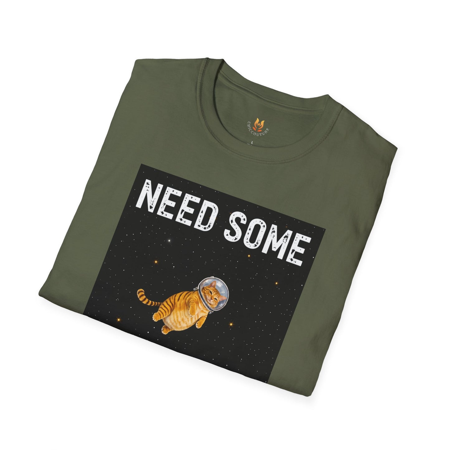 Space Cat T-Shirt — "Need Some Space" Graphic Tee