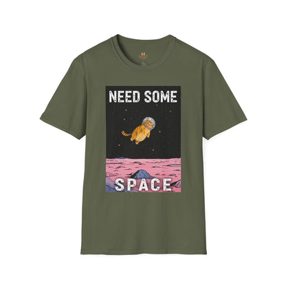 Space Cat T-Shirt — "Need Some Space" Graphic Tee
