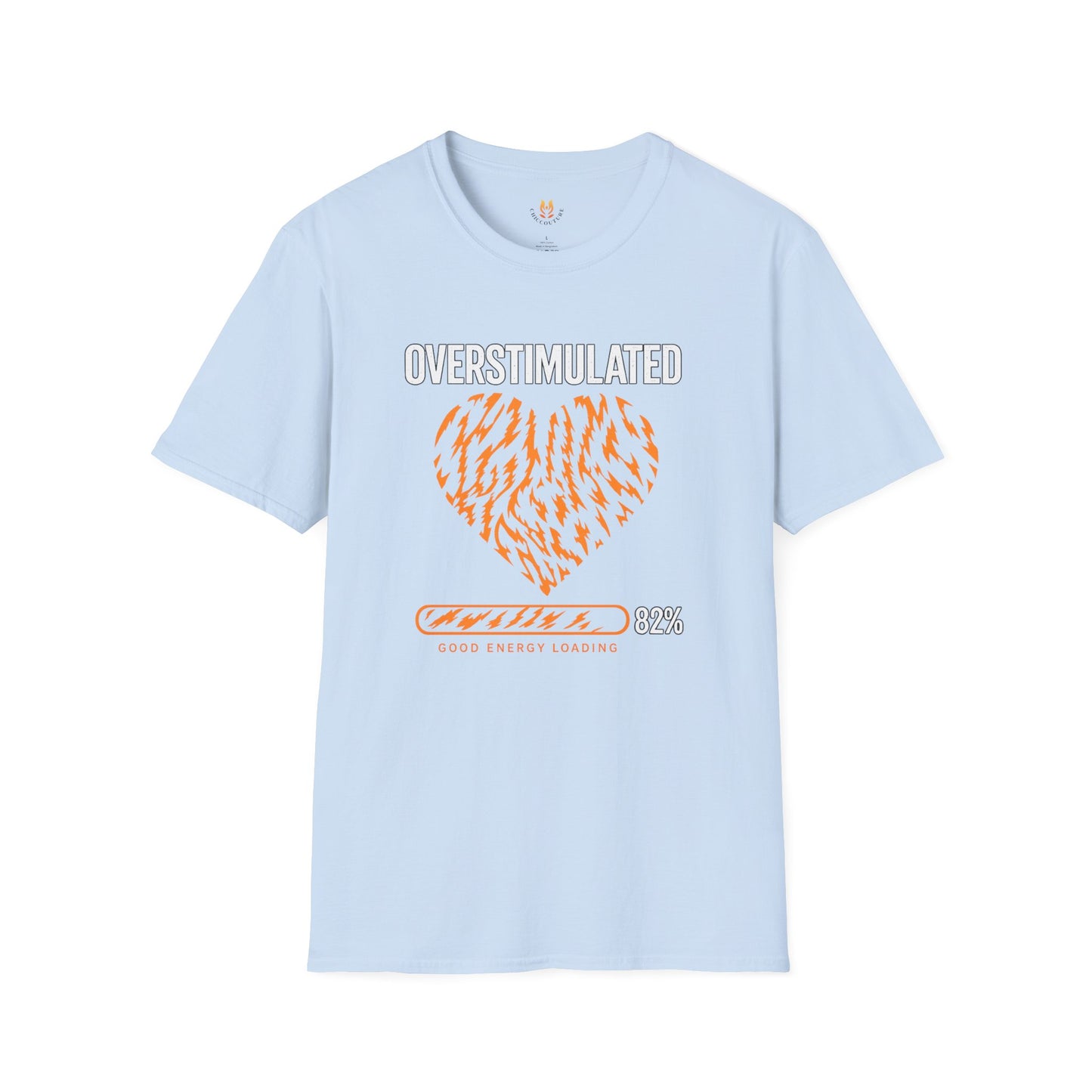 Tiger Heart Energy T-Shirt — 'Energy in Progress' Graphic Tee