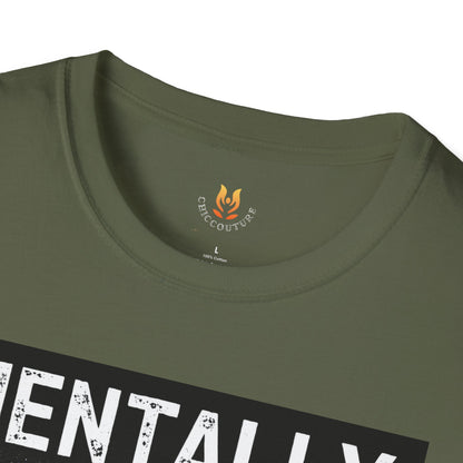 Mentally on the Moon Cat T-Shirt — Cosmic Cat Tee