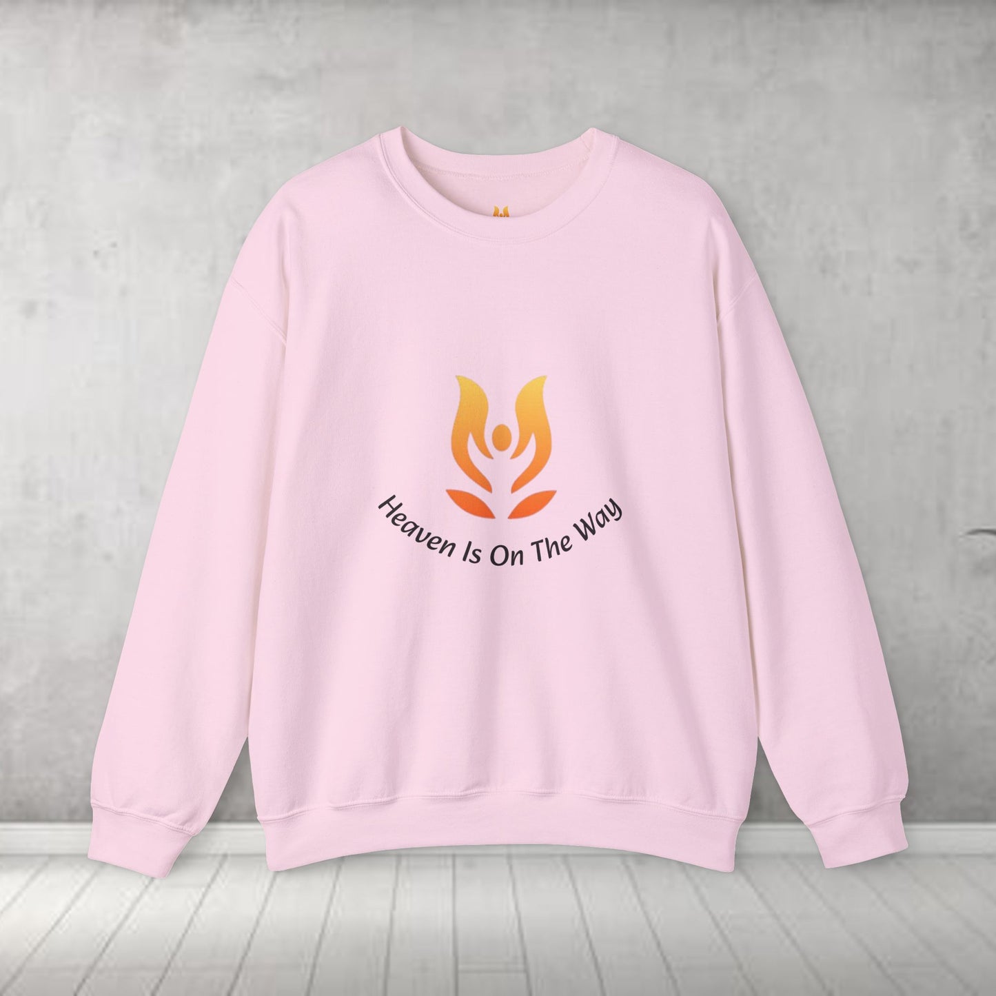 "Heaven Is On The Way " - ChicTure Logo Crewneck Sweatshirt