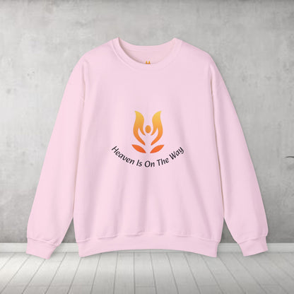 "Heaven Is On The Way " - ChicTure Logo Crewneck Sweatshirt