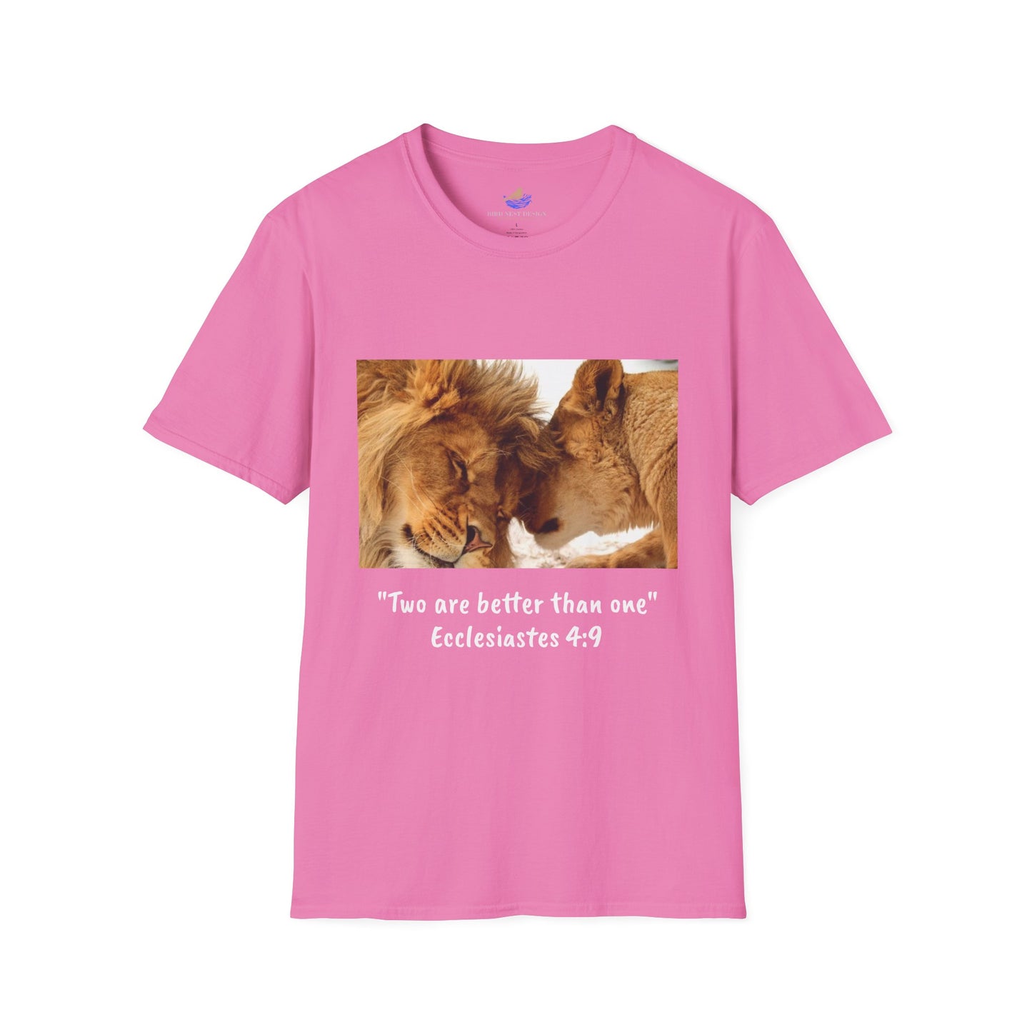 “Two Are Better Than One” – Unisex Tee by BirdNestDesign