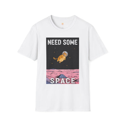 Space Cat T-Shirt — "Need Some Space" Graphic Tee