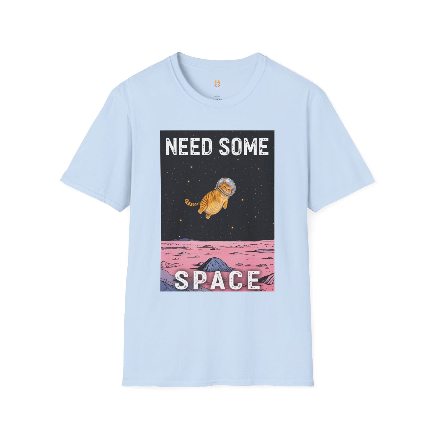 Space Cat T-Shirt — "Need Some Space" Graphic Tee