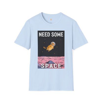 Space Cat T-Shirt — "Need Some Space" Graphic Tee