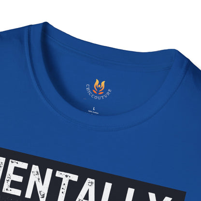 Mentally on the Moon Cat T-Shirt — Cosmic Cat Tee