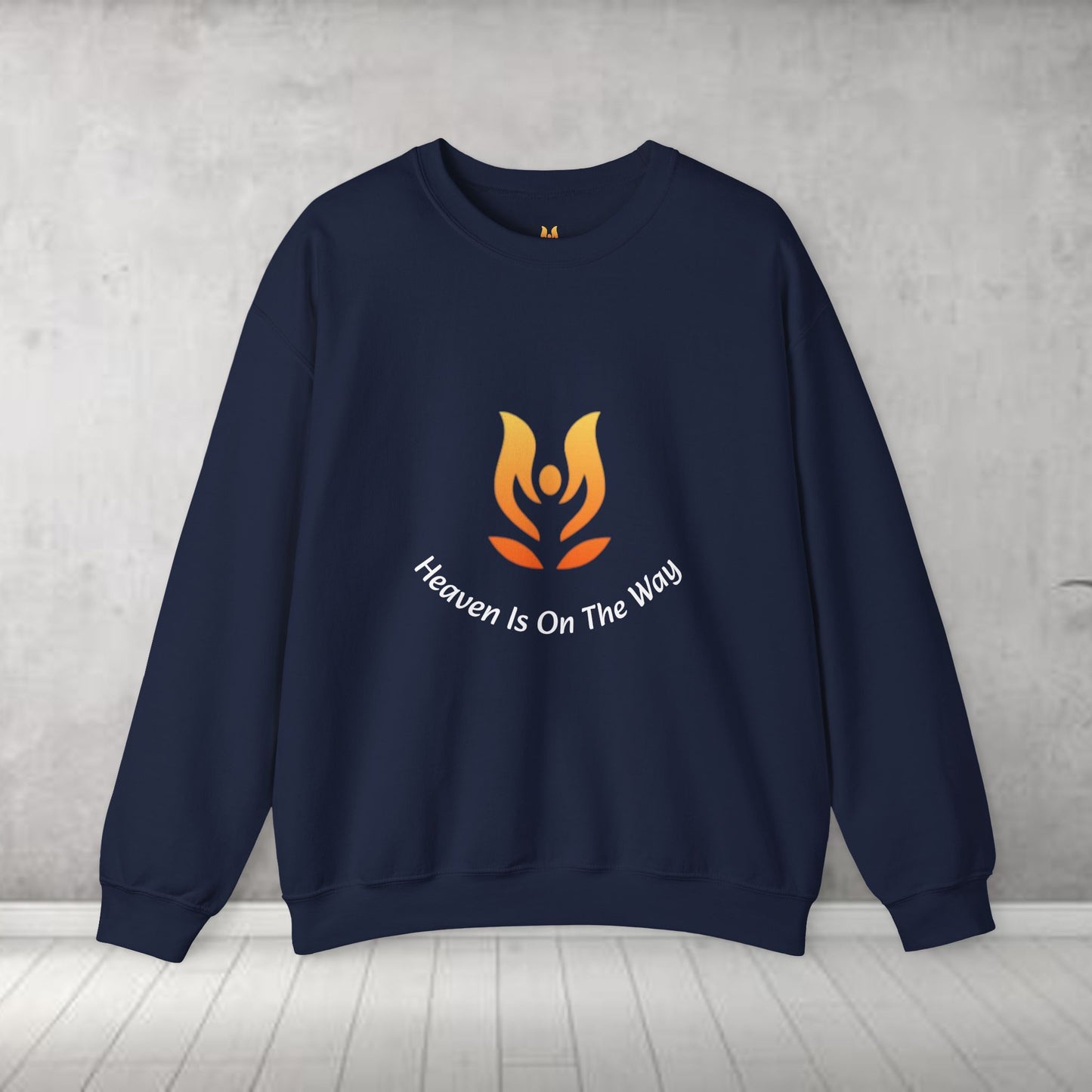 "Heaven Is On The Way " - ChicTure Logo Crewneck Sweatshirt