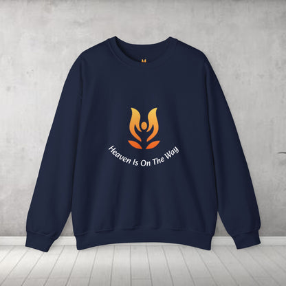 "Heaven Is On The Way " - ChicTure Logo Crewneck Sweatshirt