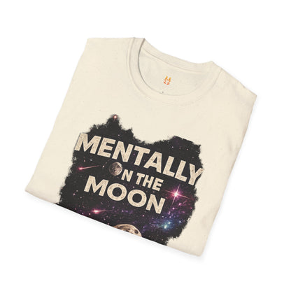 Mentally on the Moon Cosmic Graphic Tee