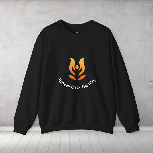 "Heaven Is On The Way " - ChicTure Logo Crewneck Sweatshirt