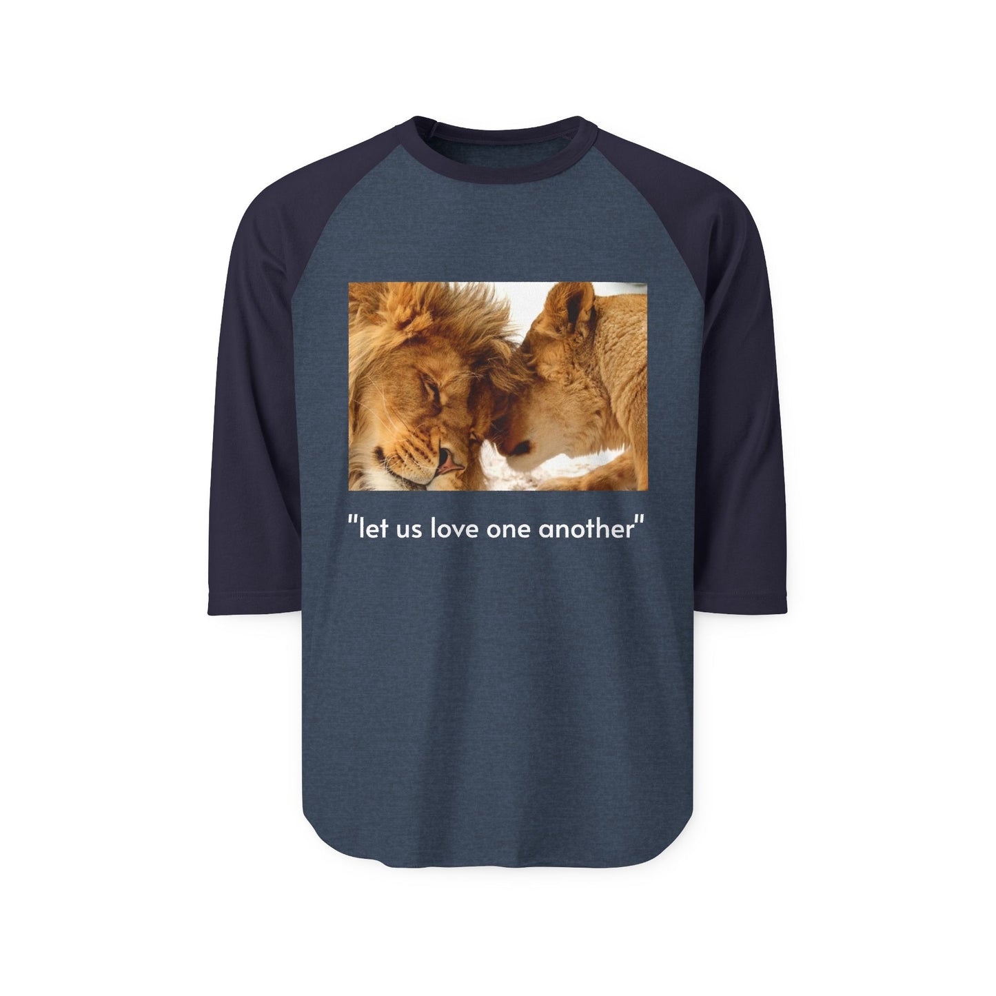 Unisex Three-Quarter Sleeve Raglan Shirt