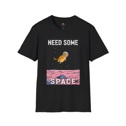 Space Cat T-Shirt — "Need Some Space" Graphic Tee
