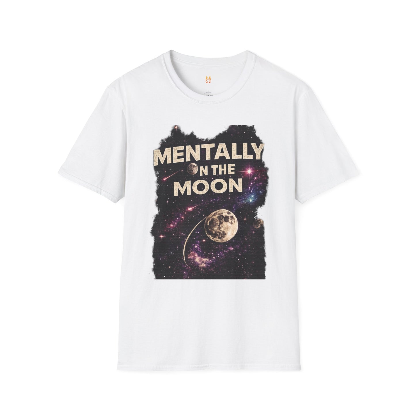Mentally on the Moon Cosmic Graphic Tee