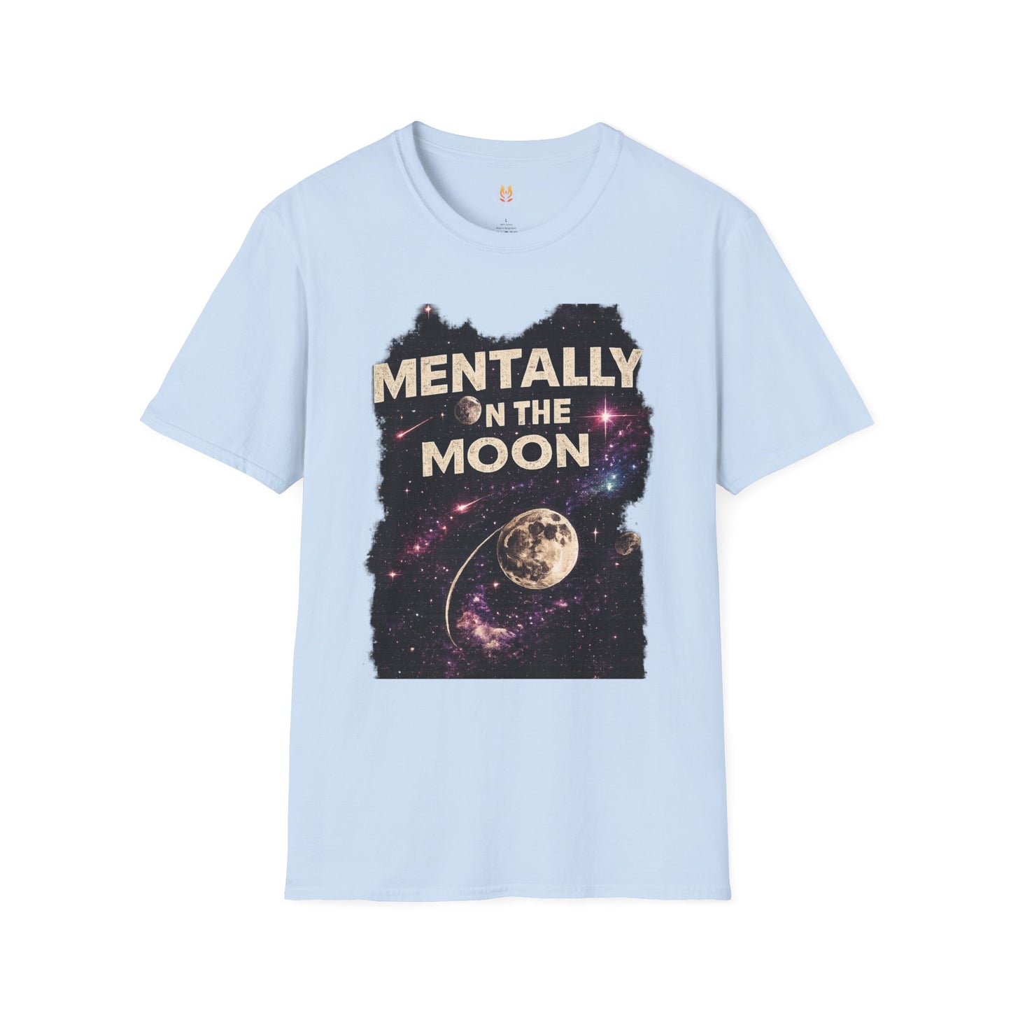 Mentally on the Moon Cosmic Graphic Tee