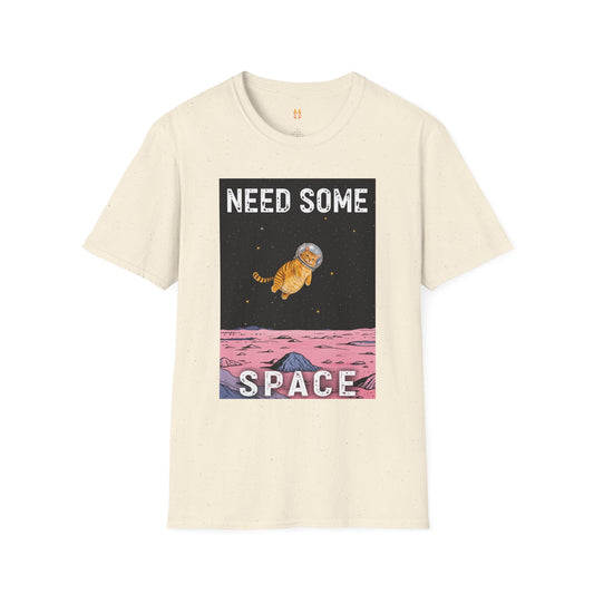 Space Cat T-Shirt — "Need Some Space" Graphic Tee