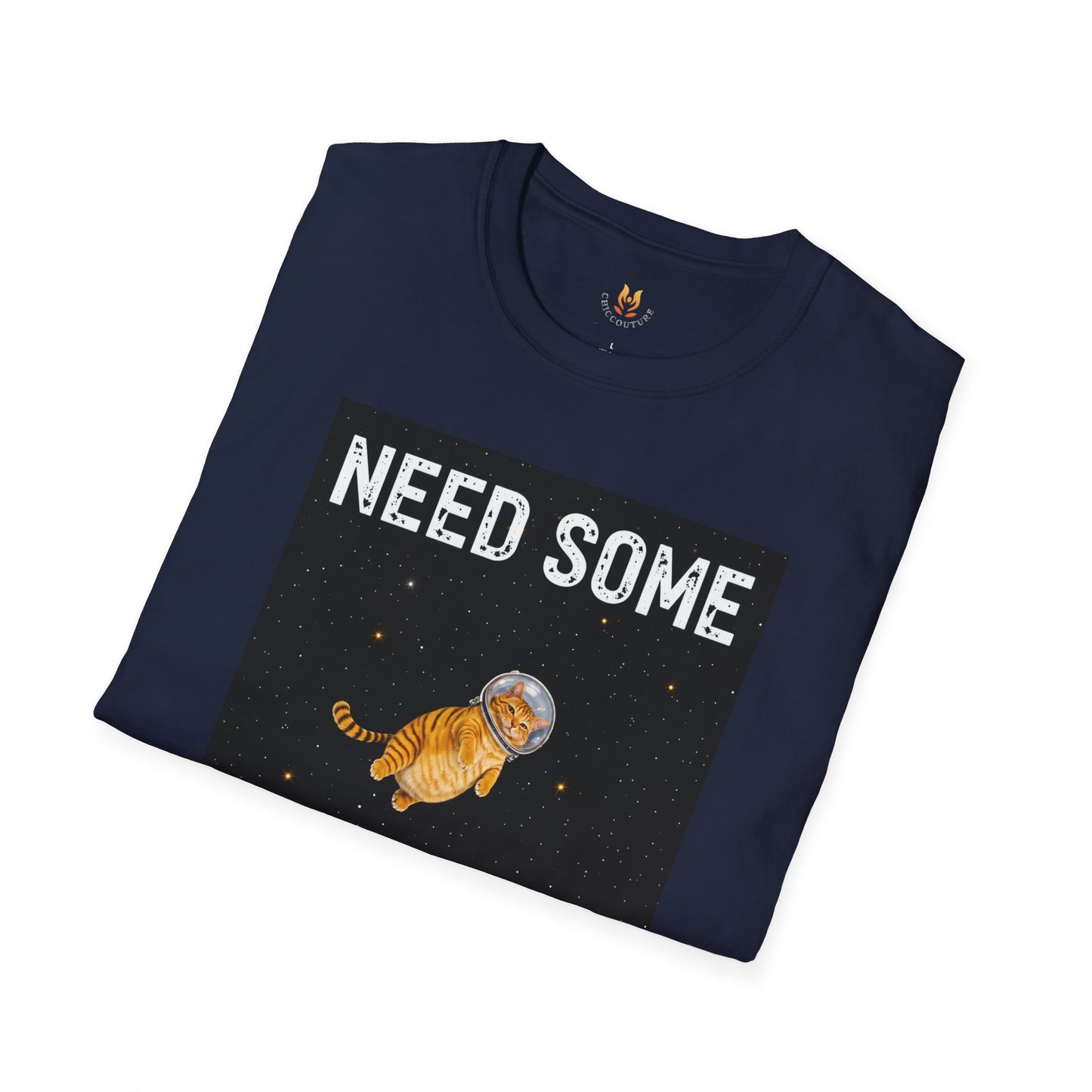 Space Cat T-Shirt — "Need Some Space" Graphic Tee
