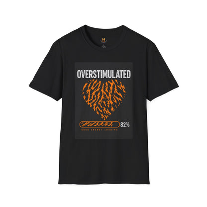 Tiger Heart Energy T-Shirt — 'Energy in Progress' Graphic Tee