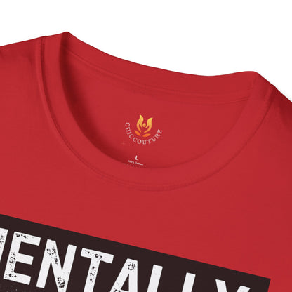 Mentally on the Moon Cat T-Shirt — Cosmic Cat Tee