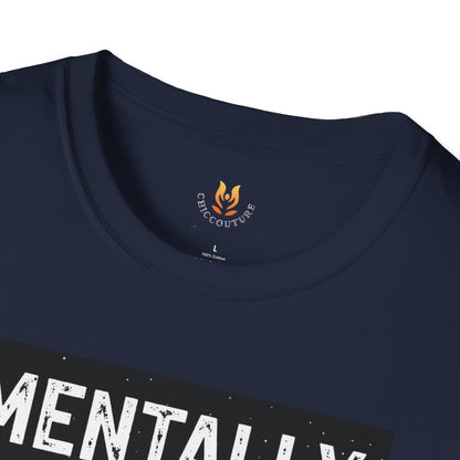 Mentally on the Moon Cat T-Shirt — Cosmic Cat Tee