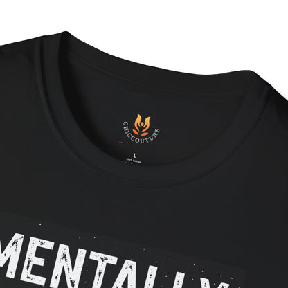 Mentally on the Moon Cat T-Shirt — Cosmic Cat Tee