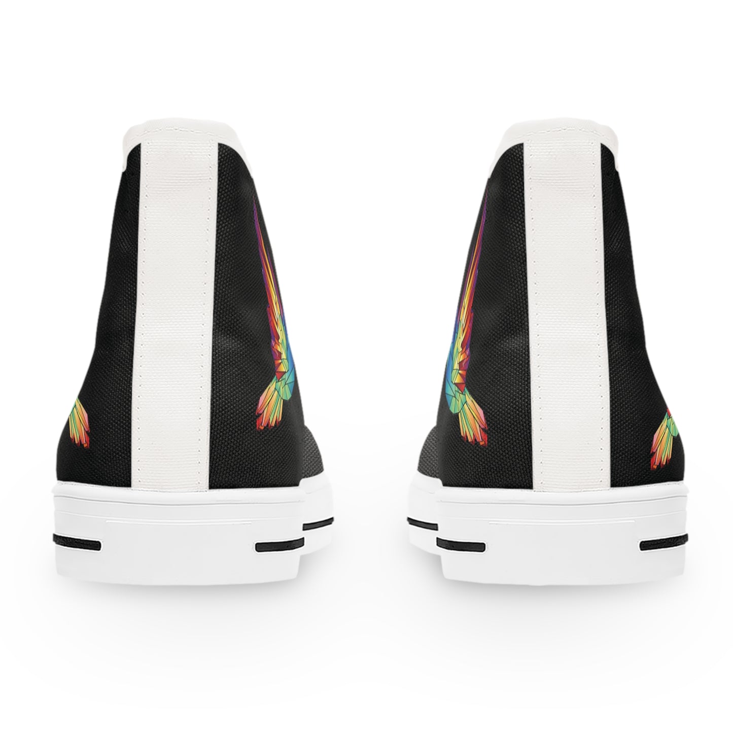 Women's High Top Quality Sneakers - Hummingbird Black