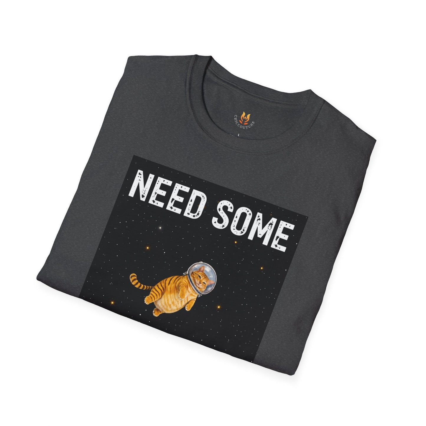 Space Cat T-Shirt — "Need Some Space" Graphic Tee