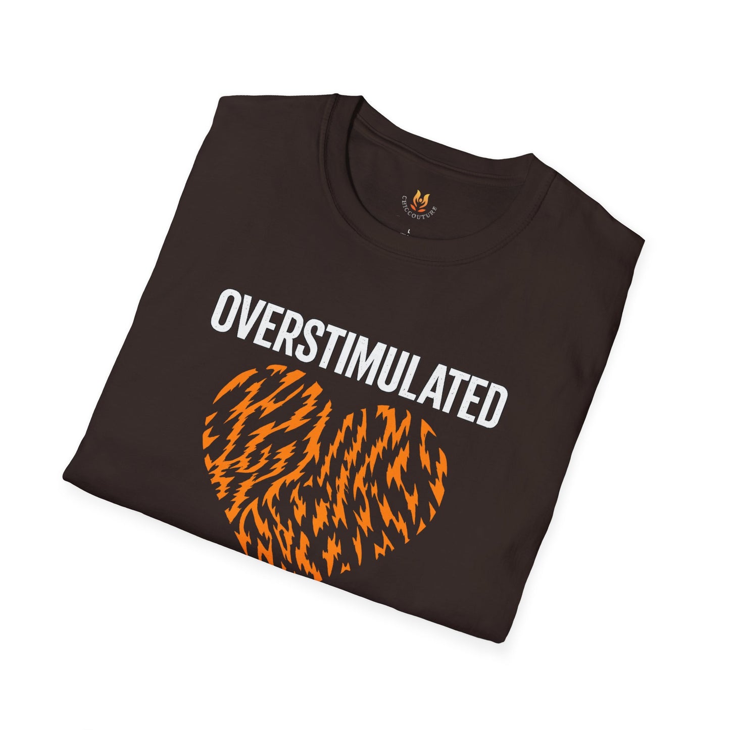 Tiger Heart Energy T-Shirt — 'Energy in Progress' Graphic Tee