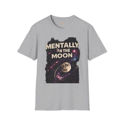 Mentally on the Moon Cosmic Graphic Tee