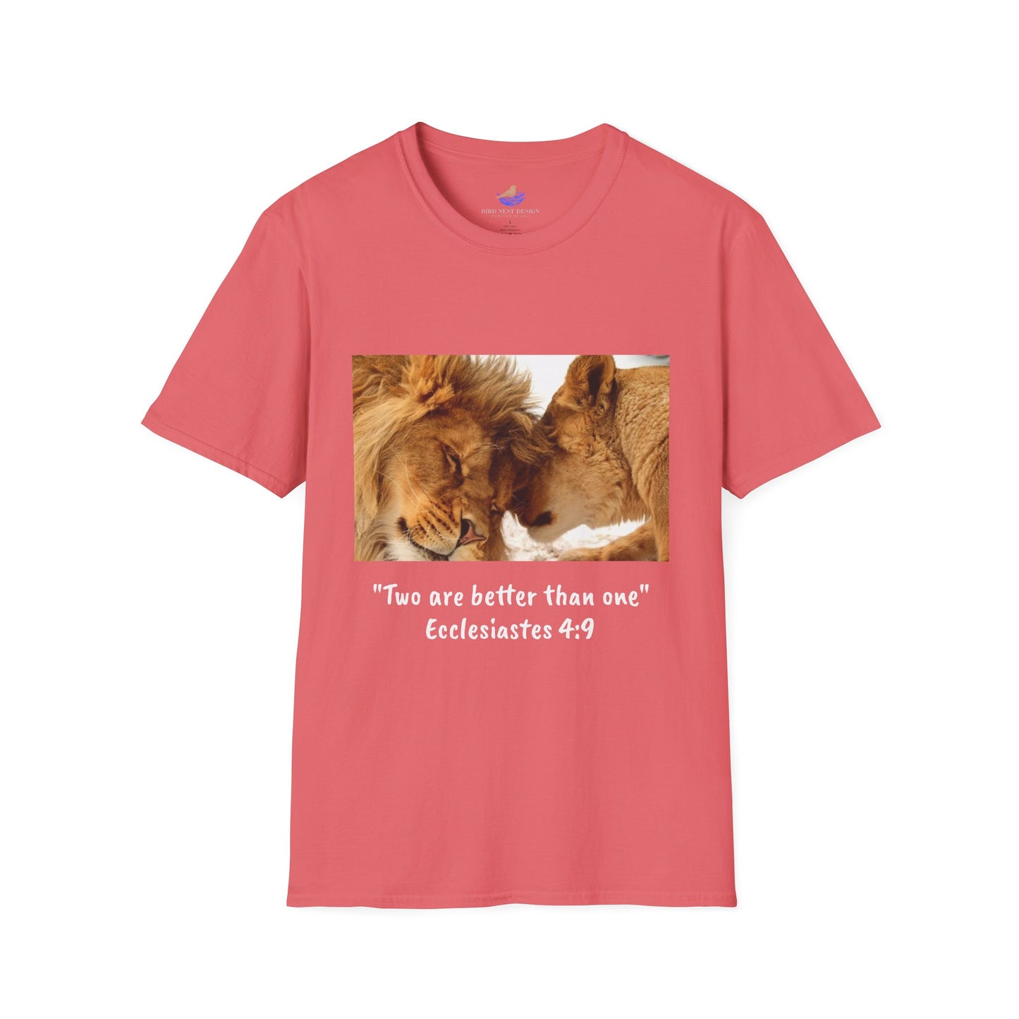 “Two Are Better Than One” – Unisex Tee by BirdNestDesign