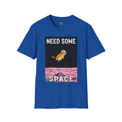 Space Cat T-Shirt — "Need Some Space" Graphic Tee