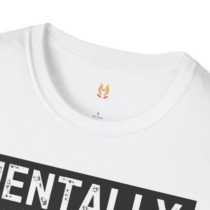 Mentally on the Moon Cat T-Shirt — Cosmic Cat Tee