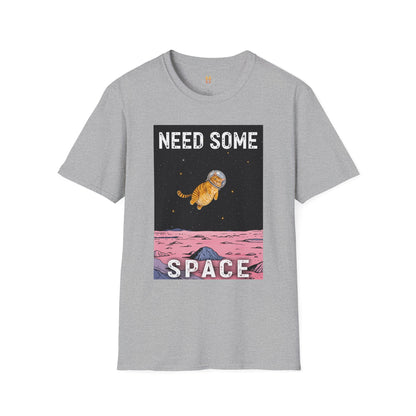 Space Cat T-Shirt — "Need Some Space" Graphic Tee
