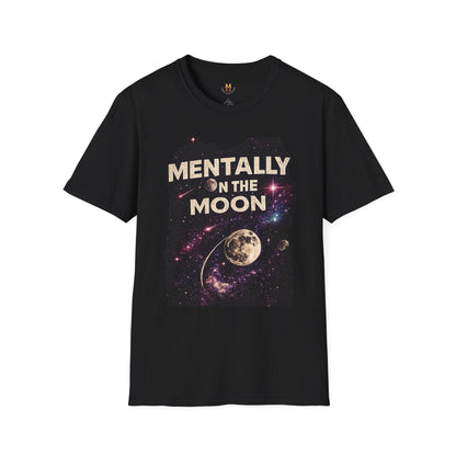 Mentally on the Moon Cosmic Graphic Tee