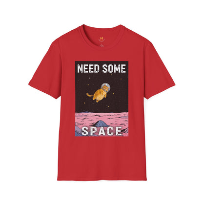 Space Cat T-Shirt — "Need Some Space" Graphic Tee