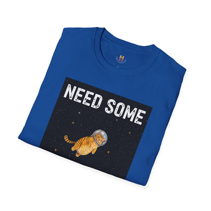 Space Cat T-Shirt — "Need Some Space" Graphic Tee