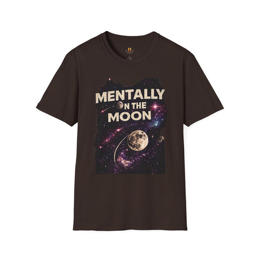 Mentally on the Moon Cosmic Graphic Tee