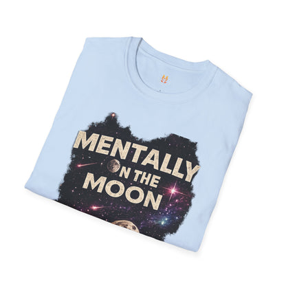 Mentally on the Moon Cosmic Graphic Tee