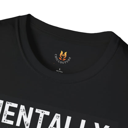 Mentally on the Moon Cat T-Shirt — Cosmic Cat Tee