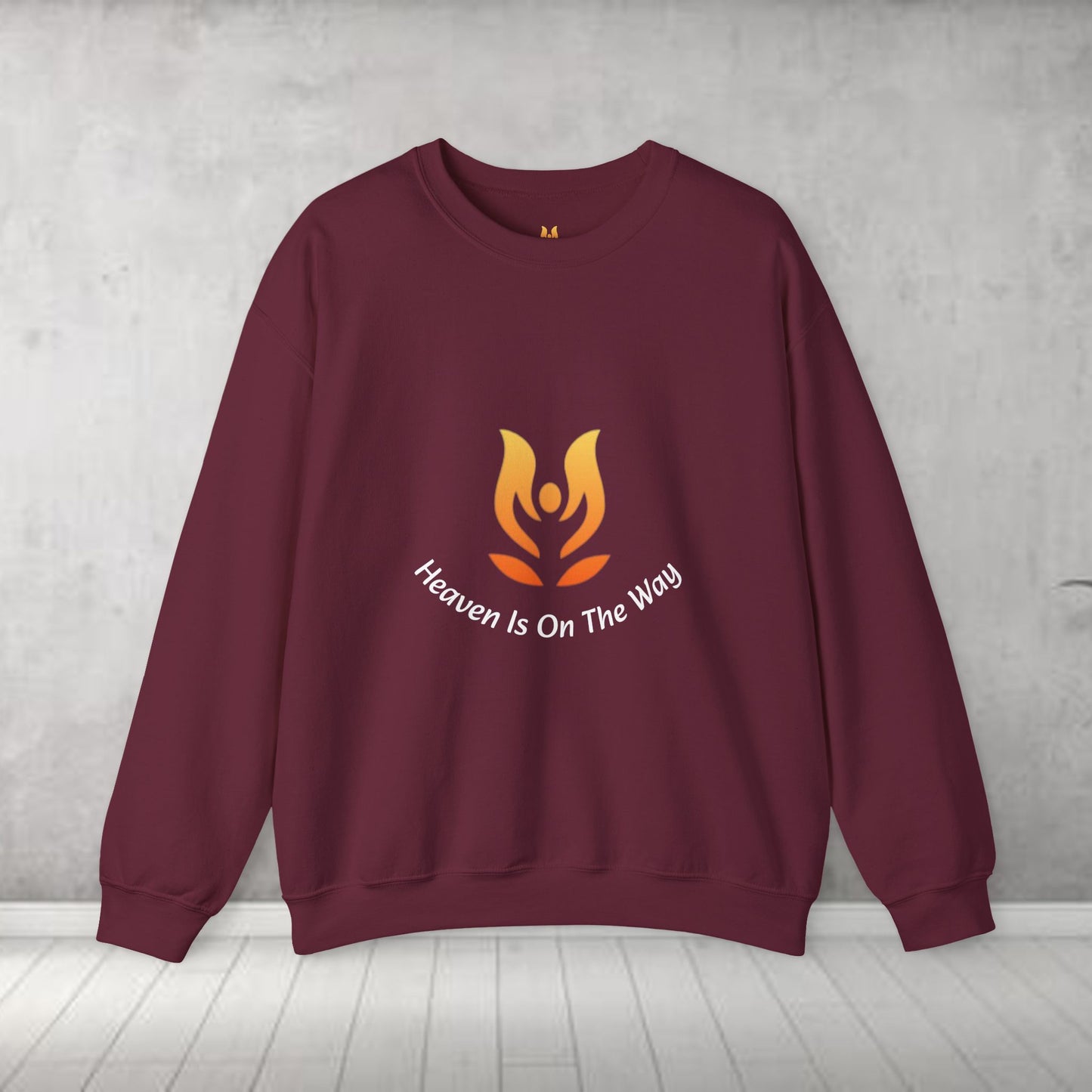 "Heaven Is On The Way " - ChicTure Logo Crewneck Sweatshirt