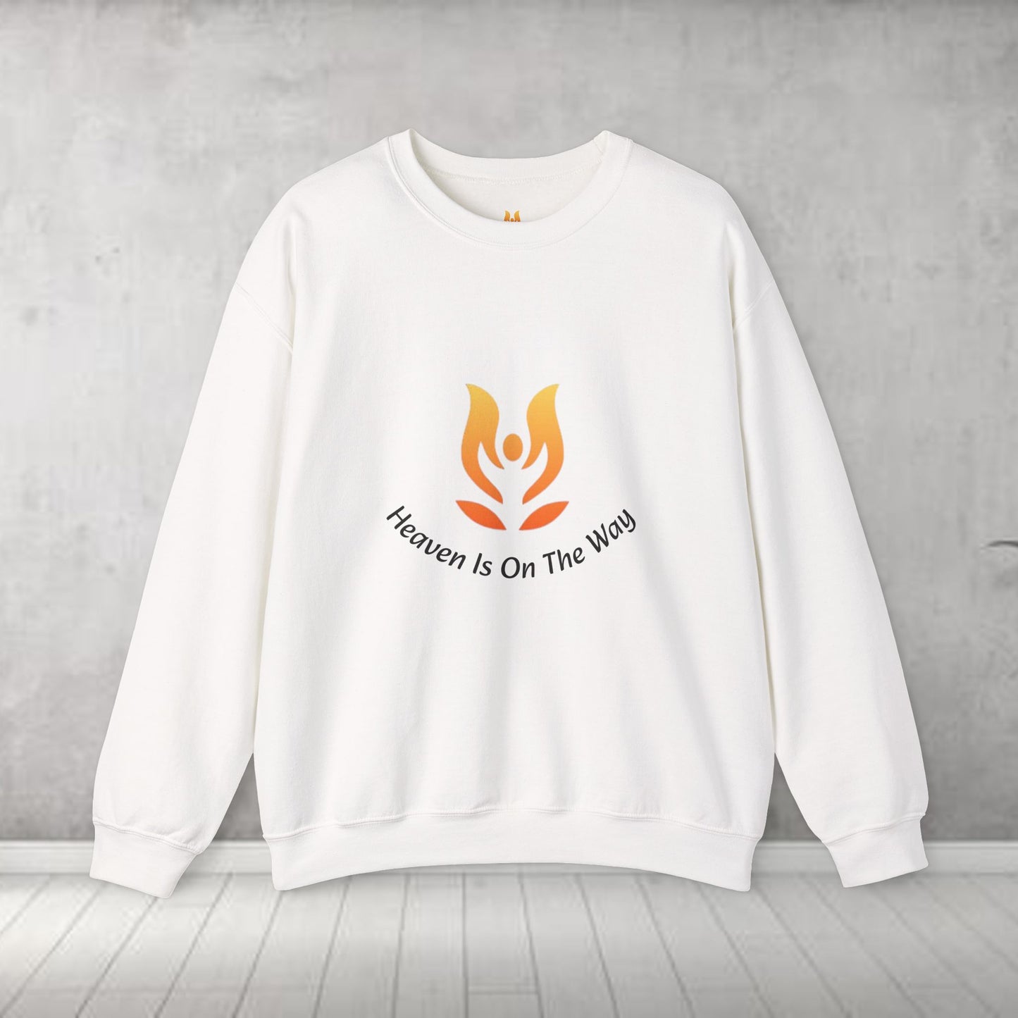 "Heaven Is On The Way " - ChicTure Logo Crewneck Sweatshirt