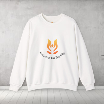 "Heaven Is On The Way " - ChicTure Logo Crewneck Sweatshirt