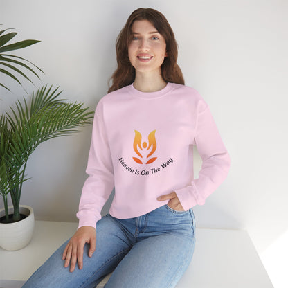 "Heaven Is On The Way " - ChicTure Logo Crewneck Sweatshirt