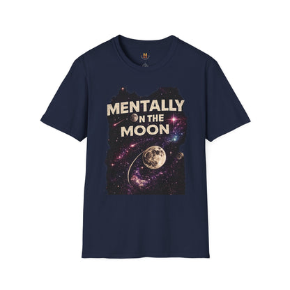 Mentally on the Moon Cosmic Graphic Tee