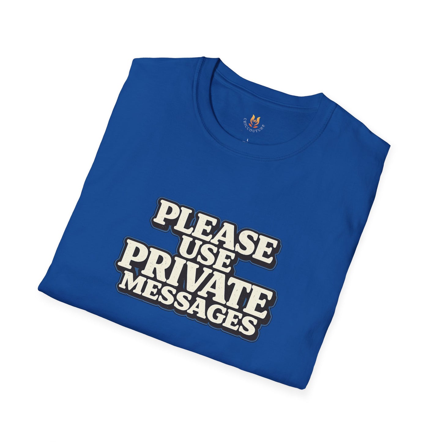 Private Messages T-Shirt — Social Media Text Conversation Tee
