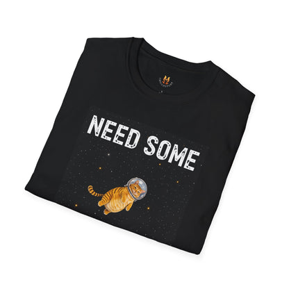 Space Cat T-Shirt — "Need Some Space" Graphic Tee
